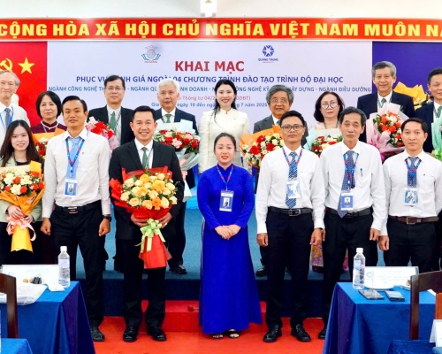 Khai mạc khảo sát chính thức phục vụ đánh giá ngoài 04 chương trình đào tạo Trường Đại học Quang Trung